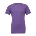 thumbnail image 1 of Bella  Canvas Unisex Crew Neck Triblend Short Sleeve Tee, 2XL, Purple Triblend, 1 of 3