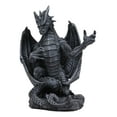 thumbnail image 3 of Gothic Standing Guardian Dragon With Outstretched Arm Cell Phone Holder Figurine, 3 of 5