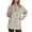 Khaki, variant on EDFBUYKRS Female Long Sleeve Hoodie Women's Half Zip High Neck Pullover Hoodie for Fall and Winter Season with Front Zipper Closure Comfortable Casual Wear S