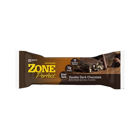 ZonePerfect Nutrition Bar, Double Dark Chocolate, 12g Protein, 5 Ct