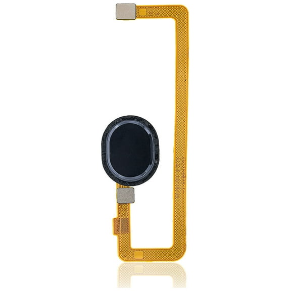 Replacement Fingerprint Reader With Flex Cable Compatible For Samsung Galaxy A10s (A107 / 2019) (Black)