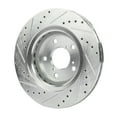 thumbnail image 3 of Detroit Axle - Front Drilled Brake Rotors for Honda Odyssey Pilot Passport Ridgeline Acura MDX: 12.60 inch Rotors, 3 of 7