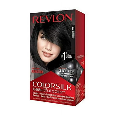 Revlon ColorSilk Beautiful Color, Soft Black [11] 1 ea ( Pack of 3)