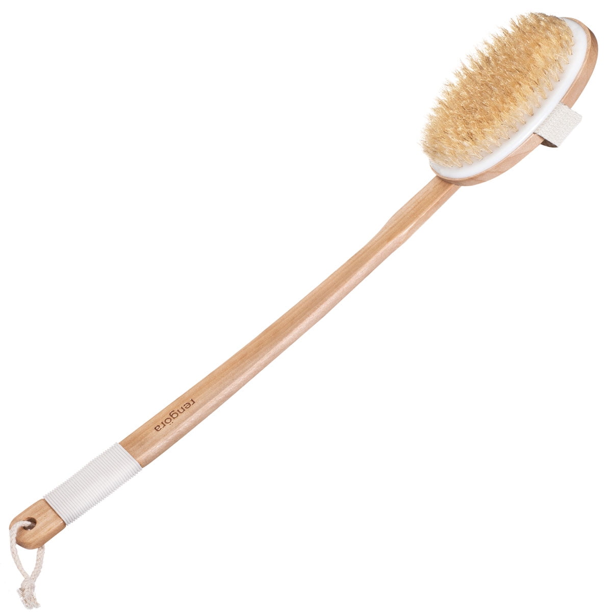 Long Handled Bath Brush for shower 20" Shower Brush, Stiff Bristle