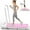 PINK, variant on Fahuac Under Desk Treadmill, Walking Pad, 2 in 1 Portable Treadmill with Handle Remote Control LED Display, Walking Jogging Machine for Home Office Use
