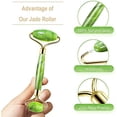 thumbnail image 4 of (Jade Roller + Ice Roller) 2 in 1 Ice Roller for Face & Eye Puffiness Relief and Jade Roller for Face Eyes Body Neck Facial Massage Tool Roller, 4 of 8