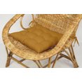 thumbnail image 4 of Vargottam Set of 2 Comfortable Chair Pads Seat Cushion with Full-Length Ties for Non-Slip Support Polyester Filling for Dining | Office | Kitchen Reduces Pressure & Washable, 4 of 9