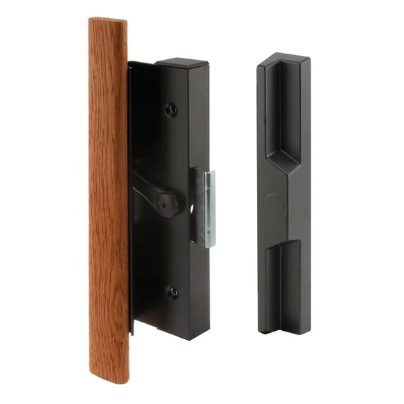 Manilla para puerta corredera Prime-Line C 1126 negra fundida a presión