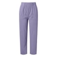 thumbnail image 4 of WILLBEST Pantalones Casuales de Pana para Mujer, de Cintura Alta, Rectos, de Pierna Ancha, para Trabajo, Otoño E Invierno, con Bolsillos. Extra Grande, 4 of 6