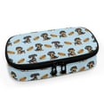 thumbnail image 2 of Jiueut Dachshund Insulin Storage Bag Hot Dog Insulin Bag for Kids Insulin Refrigeration Storage Bag Storage Bags with Zipper for Travel Diabetic Supply Bag with Extra Room, 2 of 7