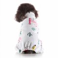 thumbnail image 4 of Ropa para mascotas Pijamas para perros Camiseta de algodón suave PJS, rosa MFZFUKR CPB-YY703-1, 4 of 5