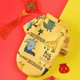 thumbnail image 4 of Chien d'Animal Costume Mignon Animal Imprimé Manteau Coton Doux Pull-Over Veste Sweatshirt, 4 of 6