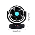 thumbnail image 3 of High Power Car Fan for Car Minivan - Cold Radiator Cooling Fan for Vehicle Interior, 3 of 5