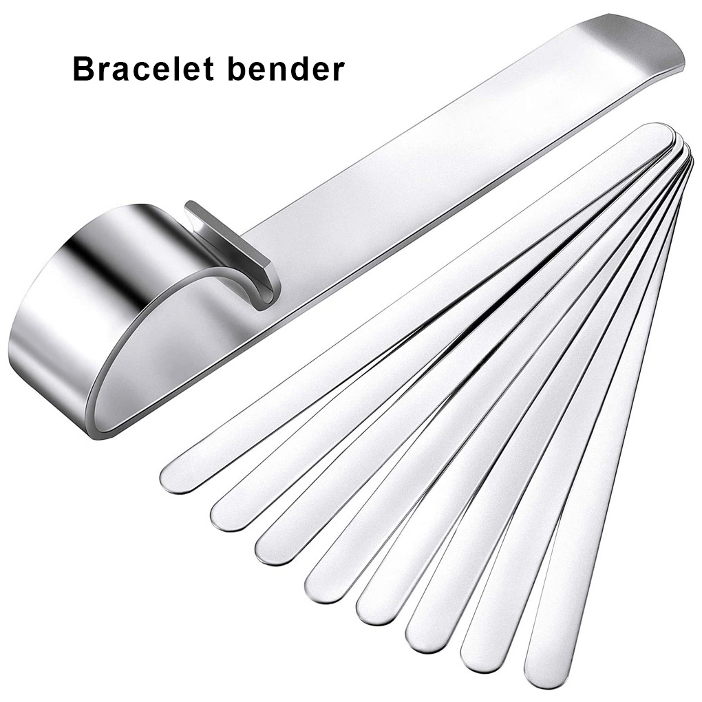 Bracelet Bending Bar Kit, Bracelet Bender Ease Of Use Enough Quantity For  DIY Jewelry