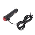 thumbnail image 4 of Car  Socket Power Plug Adapter with Switch 12V 24V Black Red LED 1.5m Wire, 4 of 7