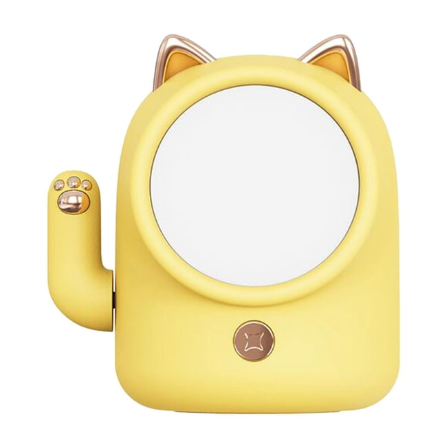 Lucky Cat Night Light para Lámpara de noche recargable USB Lámpara de mesa regulable Amarillo Zulema Luz de noche recargable