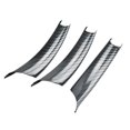 thumbnail image 1 of Cubiertas para manija de puerta de coche Kusrkot 3 uds Fibra de carbon, 1 of 8