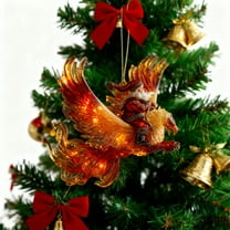 Christmas Gift Tags 8 Pack Holiday Present Tags with String for Wrapping Decorations Personalized Name Label Stickers(A)