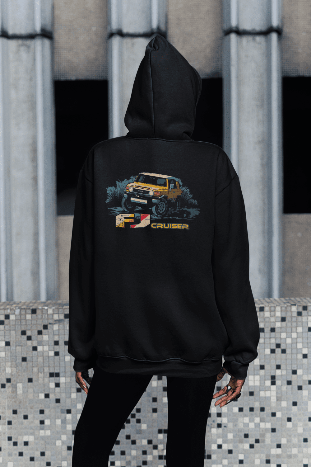 Toyota FJ Cruiser Zip-Up Hoodie-Leading the Pack