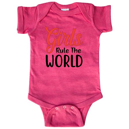 

Inktastic Girls Rule the World Gift Baby Boy or Baby Girl Bodysuit