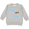 thumbnail image 2 of Inktastic Boys Airplane Pilot Toddler Sweatshirt, 2 of 4