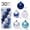 30PCS/6cm/G, variant on IGEED 30Pcs Christmas Balls Ornaments,6cm/2.36 Inch Shatterproof Christmas Bulbs with Strings Hanging Ball for Holiday Wedding Party Christmas Decorations