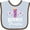 Blue and Chocolate, variant on Inktastic Scientist Girls Science Princess Girls Baby Bib