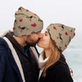 thumbnail image 5 of Lsque German Shepherd Dog Pattern Knitted Beanie, Unisex Winter Hat, Knit Hat Winter Beanies Thick Fisherman Beanies Cuffed Plain Skull Caps, 5 of 6