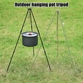 thumbnail image 1 of Paokuoon Support de Four Hollandais Trépied de Camping Ensemble de Cuisson avec Chaîne Réglable Support de Pot en Alliage d'Aluminium Portable, 1 of 8