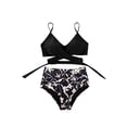 thumbnail image 2 of TheFound Femmes Vêtements Ensemble U en Forme de Col Sans Manches Tops et Shorts, 2 of 8