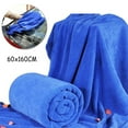 thumbnail image 3 of Bgsha Large Microfibre Car Detailing Cleaning Soft Cloths Towel Rag Blue Lightweight, 3 of 10