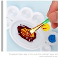 thumbnail image 4 of ITSELFER 12pcs Kids Paint Trays Painting Pallet Trays Plastic Water Color Mixer Plates, 4 of 6