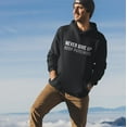 thumbnail image 5 of Mens Never Give Up Hooded Sweatshirt, 5 of 7