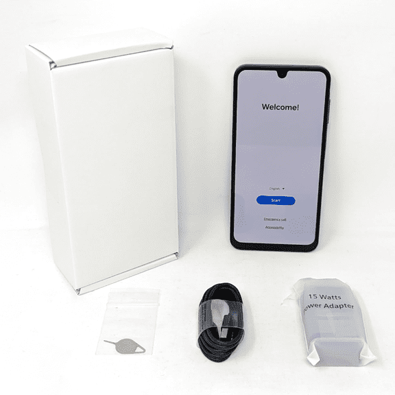 Pre-Owned Samsung Galaxy A16 5G 128GB SM-A166U AT&T 6.7" 4GB RAM 50MP Smartphone - Blue Black