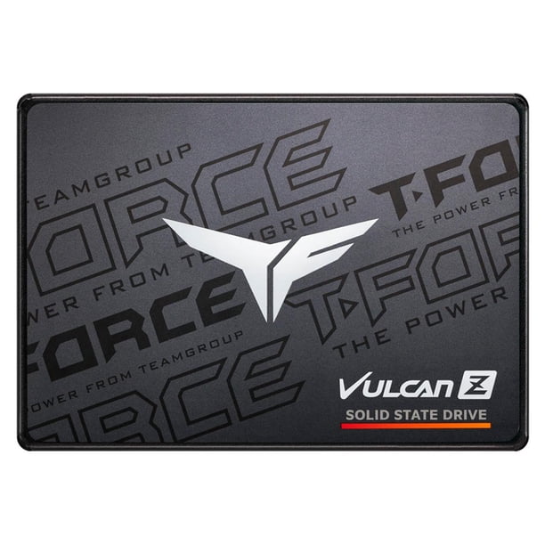 Unidad de Estado Solido SSD 2.5 1TB TEAMGROUP T-FORCE VULCAN SATA III 550/500 Mb/s Negro