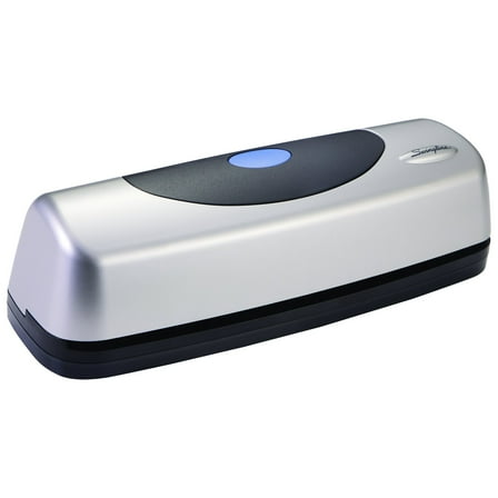 Swingline Electric Portable Desktop Punch 3 Holes 8 12 Centers 15 Sheets -