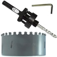thumbnail image 6 of 3 3/4" Tungsten Carbide Hole Saw Kit Inc 95mm Carbide Hole Saw Sds Plus Hole Saw Arbor Hex Key Arbor Comes With Masonry Tct Pilot Drill For Concrete Wall Tile Brick Drywall Masonry Fiberglass Plaster, 6 of 6
