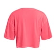 thumbnail image 5 of Womens Short Sleeve T-Shirts Summer Tops Casual Round Neck Solid Short Basic Tees Casual Shirts for Women, 5 of 7