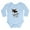 Sky Blue, variant on CafePress - Vermont Moose Body Suit - Long Sleeve Cotton Baby Bodysuit
