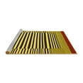 thumbnail image 2 of Ahgly Company Machine Washable Indoor Rectangle Abstract Yellow Contemporary Area Rugs, 2' x 3', 2 of 4
