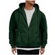 thumbnail image 1 of Puntoco Chaqueta De Abrigo Informal Con Cremallera Y Bolsillos Con Capucha Y Manga Larga Lisa Para Hombre, 1 of 6