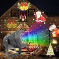 thumbnail image 4 of Luces de proyector de copo de nieve de Navidad iluminación decorativa de paisaje impermeable al aire libre Led, 4 of 4