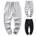 thumbnail image 6 of Men's Winter Lined Jogger Pants Thermal Running Sweatpants Outdoor Casual Comfort Fit Athletic Wear Trousers for Cold Weather Pants Mens Fashion Joggers Sports Pants Trousers Mens Long Pants, 6 of 6