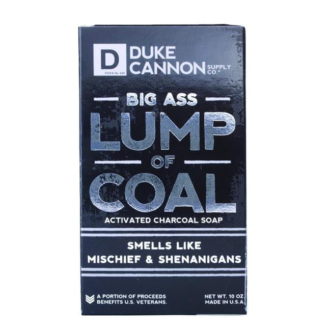 Duke Cannon 9023900 10 oz Lump of Coal Bergamot & Black Pepper Scent Shower Soap