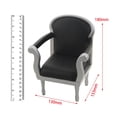 thumbnail image 4 of 2x Simulación 1/6 Escala Sofá Silla Modelo Dormitorio Suministros Accesorios de Decoración Sunnimix none, 4 of 6