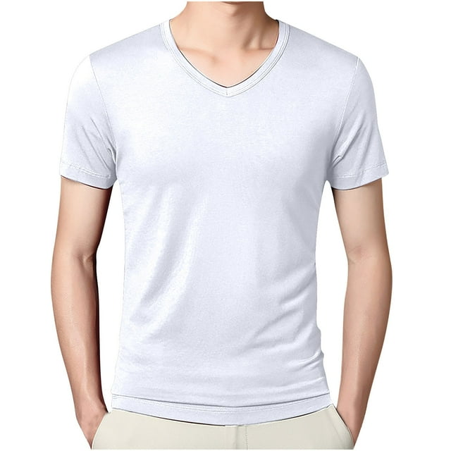 Yuzhih T-Shirts Athlétiques pour Hommes Séchage Rapide Gym Entraînement Course Sport Évacuation de l'Humidité Manches Courtes Col Ras du Cou