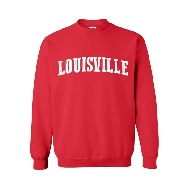 Louisville Kentucky State Flag Unisex Crewneck Sweatshirt - Walmart.com ...
