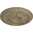 thumbnail image 3 of 38 3/8"OD x 2 7/8"P Oslo Ceiling Medallion (Fits Canopies up to 7 5/8"), Hand-Painted Gobi Desert Crackle, 3 of 6