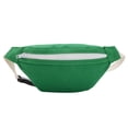 thumbnail image 1 of Riñonera de lona para niños y niñas, riñonera de viaje de calle para mujeres y niñas, riñonera elegante con cremallera, bandolera de hombro, 1 of 5
