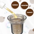 thumbnail image 1 of Vogacara Cepillo de masaje para el cuero cabelludo que nutre el cabello para obtener resultados óptimos, aplicador de raíz de cabello para Ayudas para vestirse con gancho de botón negro, 1 of 6